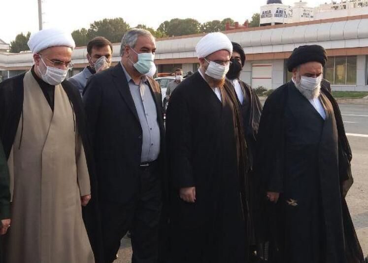 جمعی از مسوولان نهاد رهبری وارد سنندج شدند