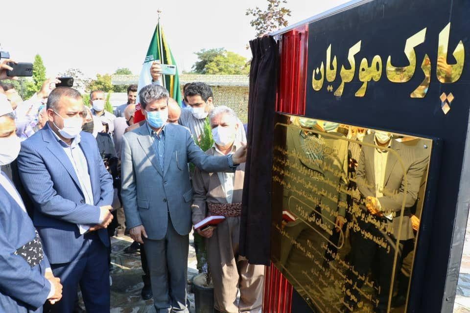 استاندار آذربایجان غربی  3 طرح عمران شهری بوکان را افتتاح کرد