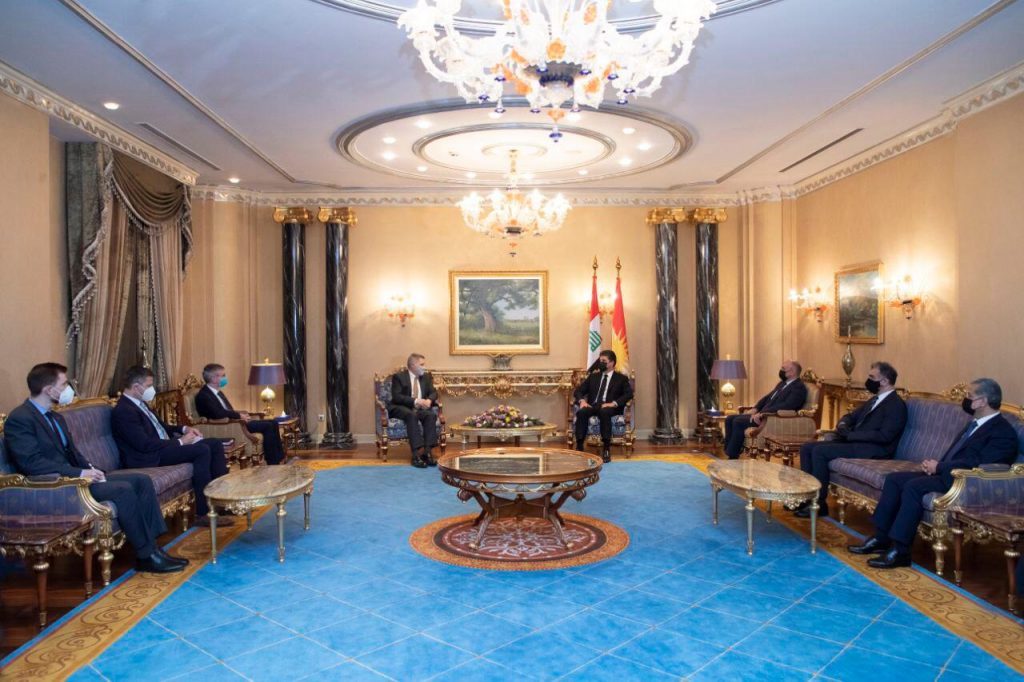 قدردانی نچیروان بارزانی از کمک نظامی آمریکا به اقلیم کردستان
