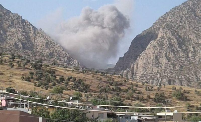 ترکیه شش روستای استان دهوک اقلیم کردستان را بمباران کرد