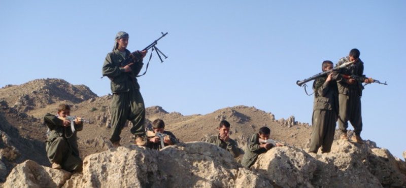 ژمارەی چەکدارانی PKK لەناو خاکی تورکیا ناگاتە 400 کەس