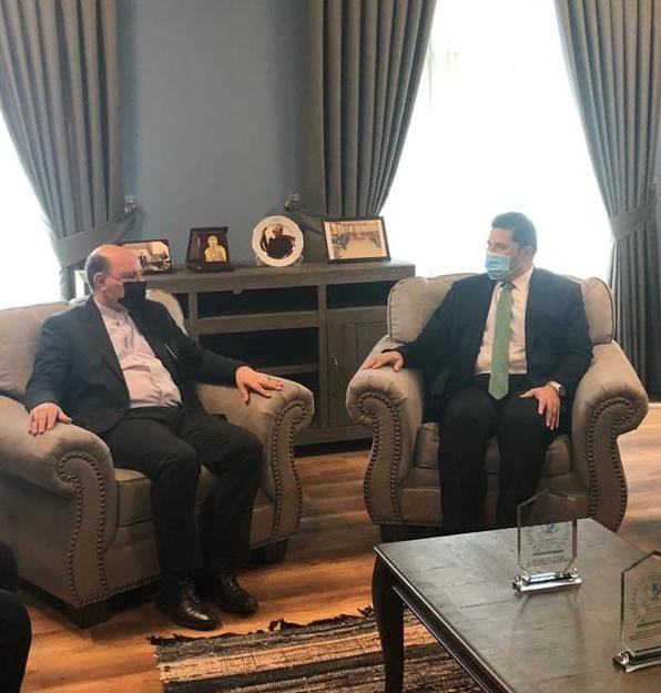 دیدار سرکنسول ایران در اربیل با مسئول گزارشات بین المللی در دولت اقلیم کردستان