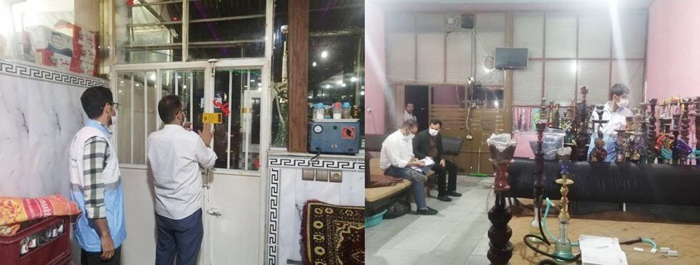 چهار قلیان سرا در  پیرانشهر پلمب شدند