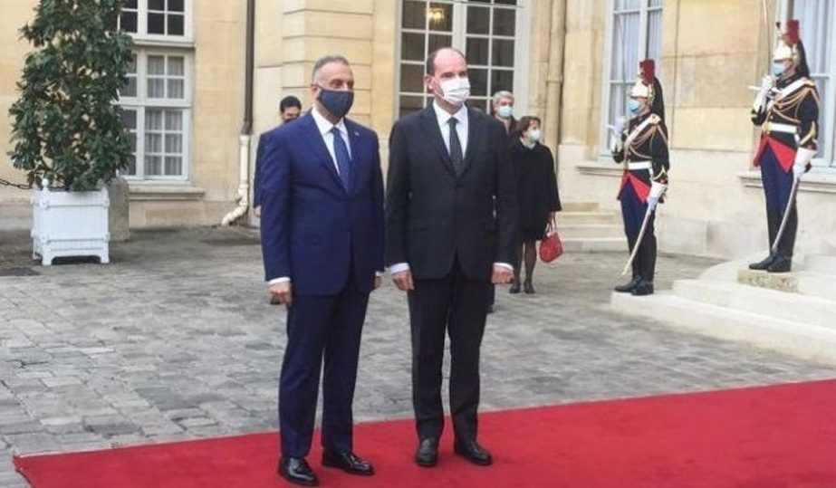 مستەفا کازمی و سەرۆک وەزیرانی فەڕەنسا کۆ بوونەوە