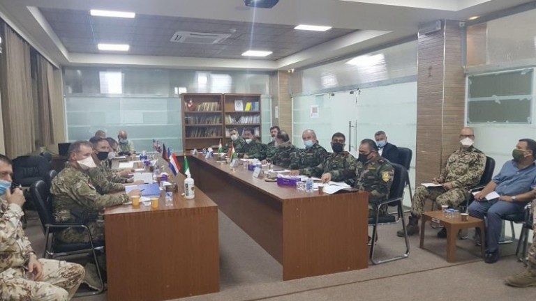 بررسی اصلاحات در وزارت پیشمرگ اقلیم کردستان طی نشست با ائتلاف جهانی