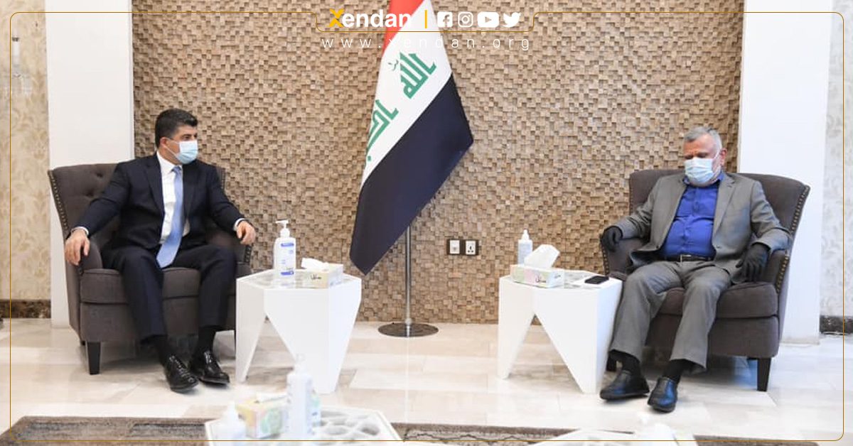 دیدار لاهور شیخ جنگی با رهبران عراقی درباره وضعیت مناطق مورد مناقشه میان اربیل و بغداد
