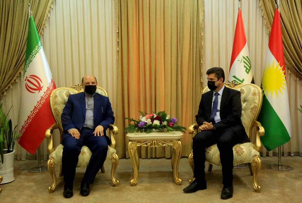 دیدار سرکنسول ایران در اربیل با استاندار دهوک
