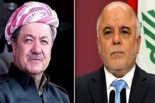 پاسخ ائتلاف عبادی به اظهارات بارزانی درباره وجود افراد غیر عراقی در هیأت مذاکره کننده  بغداد در سال 2017