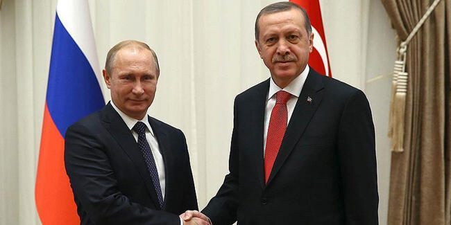 تماس تلفنی اردوغان – پوتین با موضوع قره باغ و سوریه