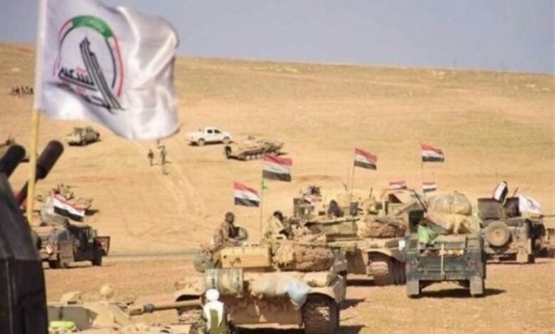 الحشد الشعبی 3 پناهگاه داعش را در غرب الانبار ویران کرد