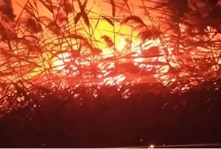 وقوع آتش‌سوزی و انفجار تعدادی مین‌ قدیمی در اطراف پادگان تیپ ۳۶۴ مهاباد