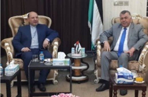 دیدار سرکنسول ایران در اربیل با سر کنسول فلسطین