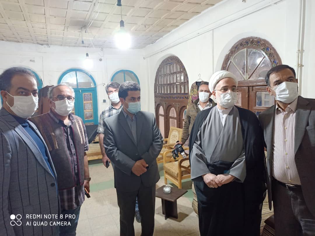 بازدید نماینده ولی فقیه در کردستان از پشت صحنه سریال سنجرخان