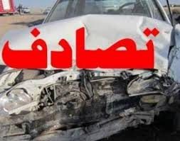 تصادف مرگبار تریلی با پژو 405 در محور کنگاور