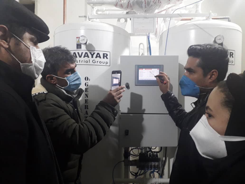 دستگاه اکسیژن ساز در بیمارستان امام سقز به بهره‌برداری رسید