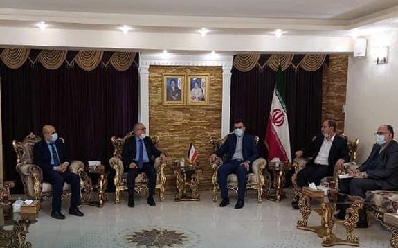 کونسووڵی ئێران لەبارەی مەرزەکانی شۆشمێ و پشتەوە لەگەڵ پارێزگاری هەڵەبجە دیداری کرد