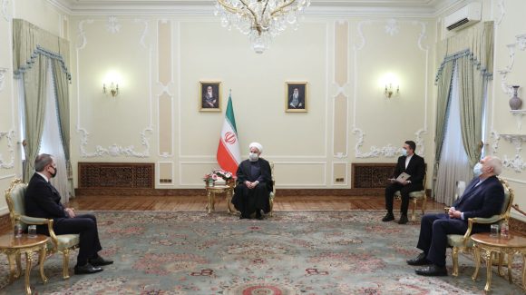 وەزیری دەرەوەی ئازەربایجان لەگەڵ سەرۆککۆماری ئێران کۆ بوویەوە