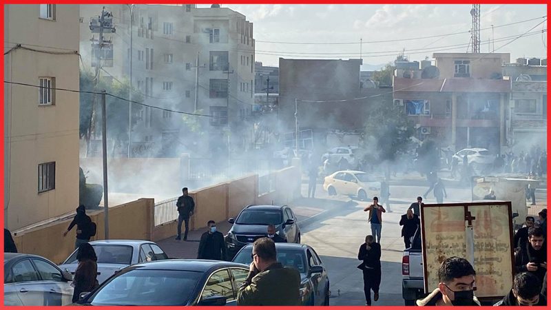تظاهرات در سلیمانیه بار دیگر آغاز شد