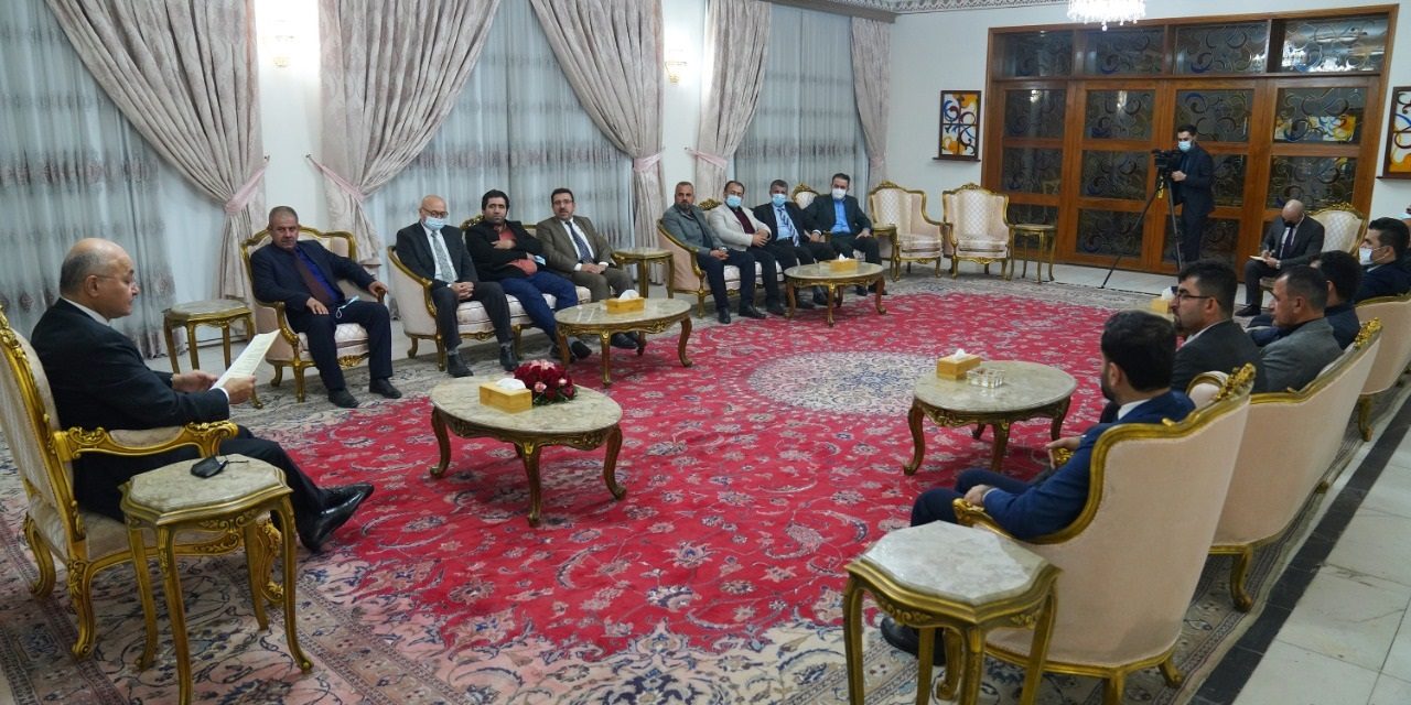 حمایت  کامل برهم صالح از مطالبات حقوق بگیران اقلیم کردستان