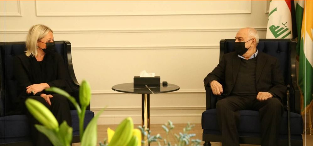 نوێنەری نەتەوەیەکگرتووەکان لە عێراق لەگەڵ ڕێکخەری گشتیی گۆڕان دیداری کرد