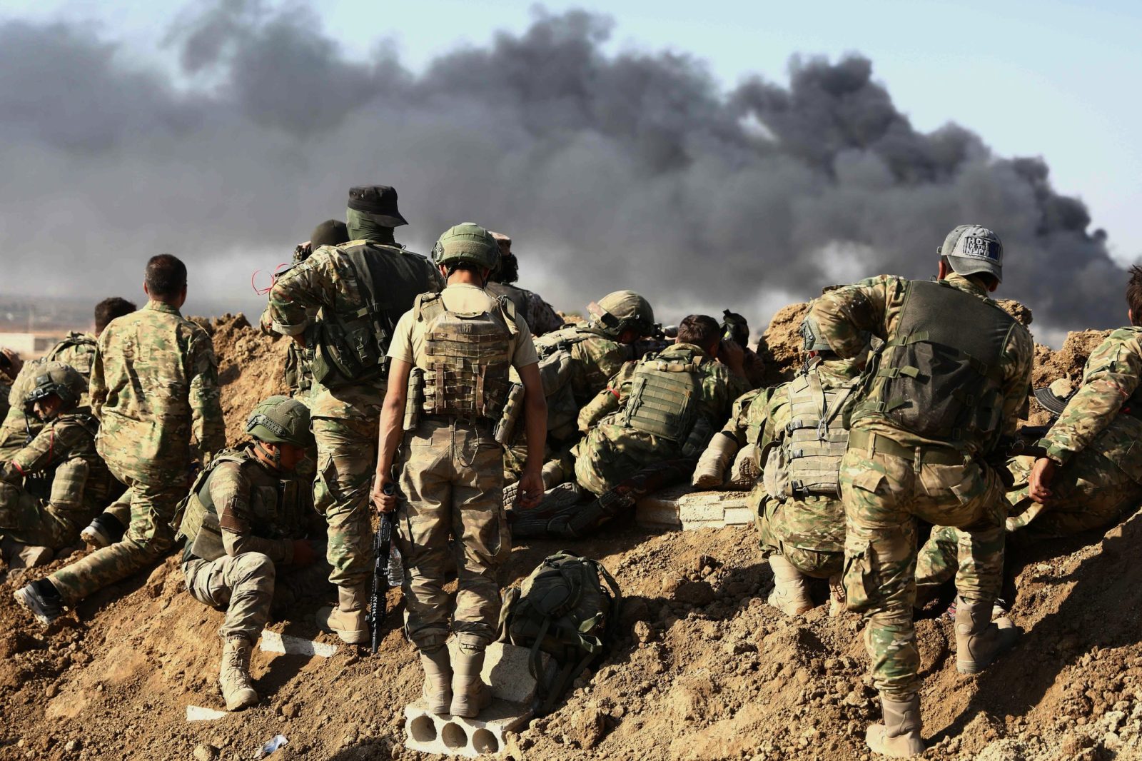 SDF says seven Turkish-backed rebels killed in clashes in Ain al-Issa