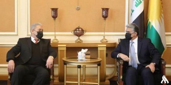 رئیس دستگاه امنیت ملی عراق وارد اربیل شد
