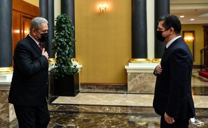 تاکید مسرور بارزانی و عبدالغنی الاسدی بر خروج شبه نظامیان از عراق