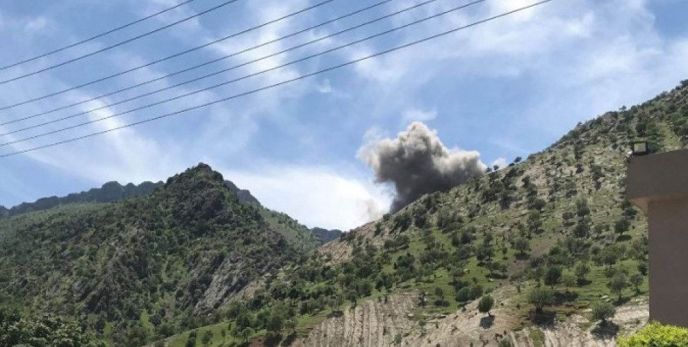 Turkish jets bomb area in Erbil