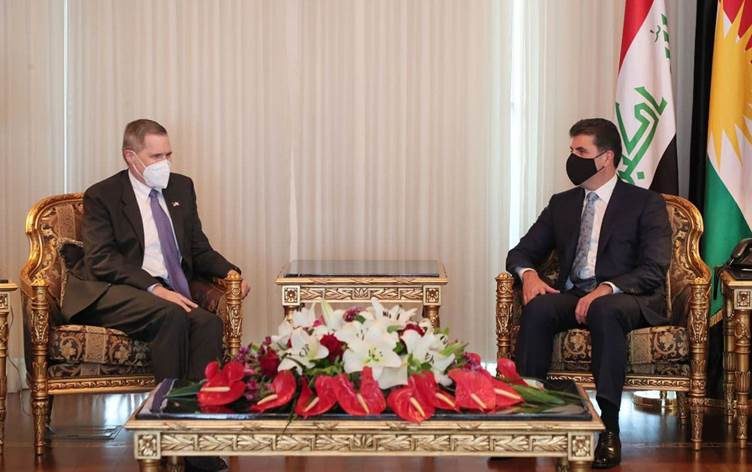 نچیروان بارزانی: گفتگوی استراتژیک چارچوبی مهم برای توسعه روابط آمریکا با عراق و اقلیم کردستان است
