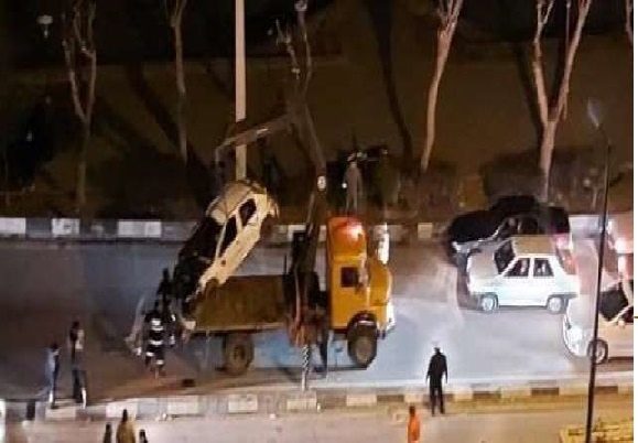 سقوط دو دستگاه خودرو در مهاباد حادثه آفرید