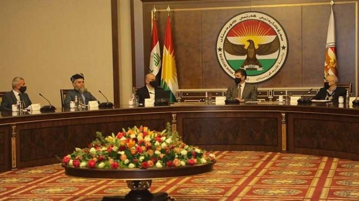 نشست نچیروان بارزانی با سران احزاب سیاسی اقلیم کردستان آغاز شد