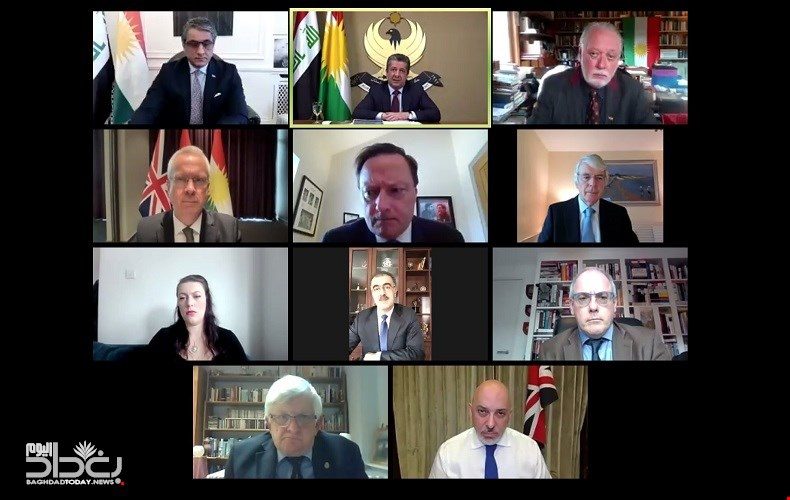 مسرور بارزانی: عراق و اقلیم کردستان، همچنان به کمک های آمریکا و انگلیس نیاز دارند