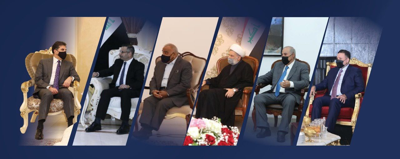 دیدارها و مواضع نیچروان بارزانی رئیس اقلیم کردستان عراق در بغداد