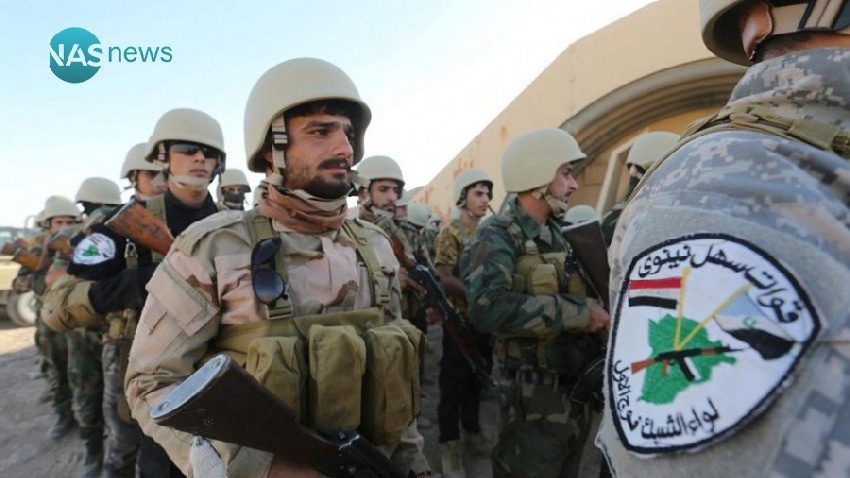 اصابت راکت شلیک شده از مواضع پیشمرگ ها به مواضع لشکر 30 حشد شعبی