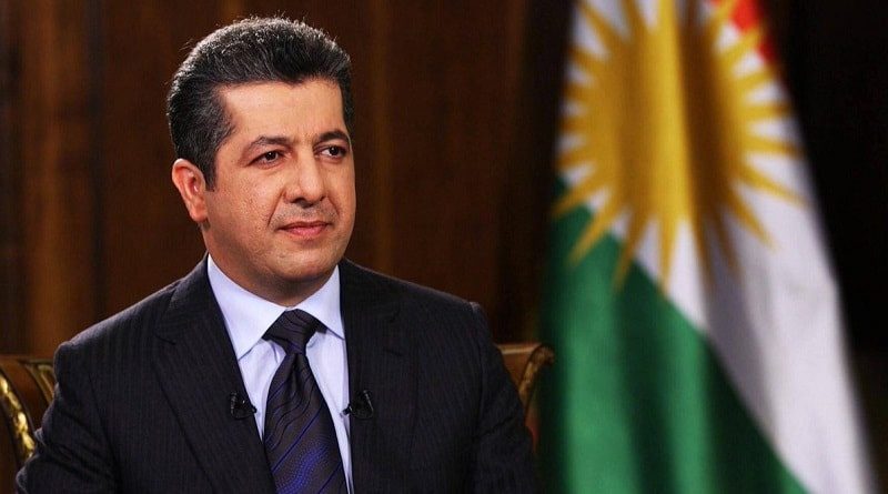 Masrour Barzani welcomes western countries&apos' condemnation of Erbil attack