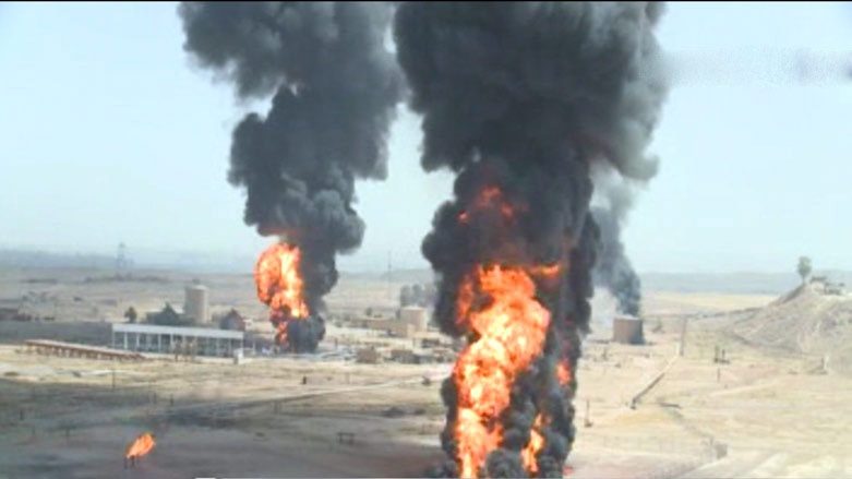 دوو بیری نەوت لە کەرکووک تەقێنرانەوە