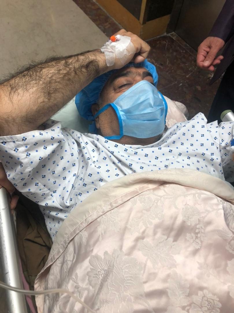 استاندار کرمانشاه در بیمارستان بستری شد