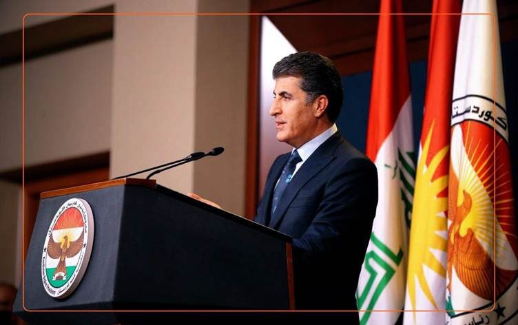 نچیروان بارزانی: مشکلات میان فلسطین و اسرائیل از طرق صلح آمیز حل شود