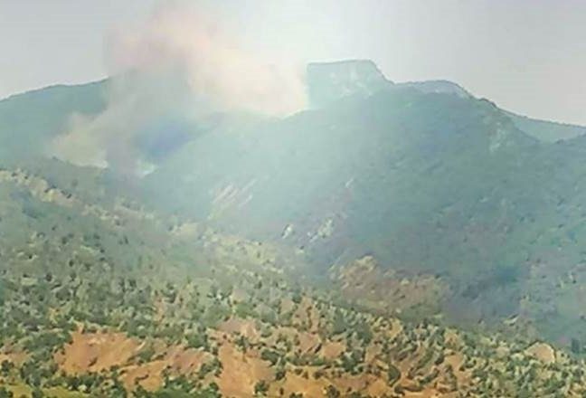 ارتش ترکیه دو روستای استان دهوک را بمباران کرد