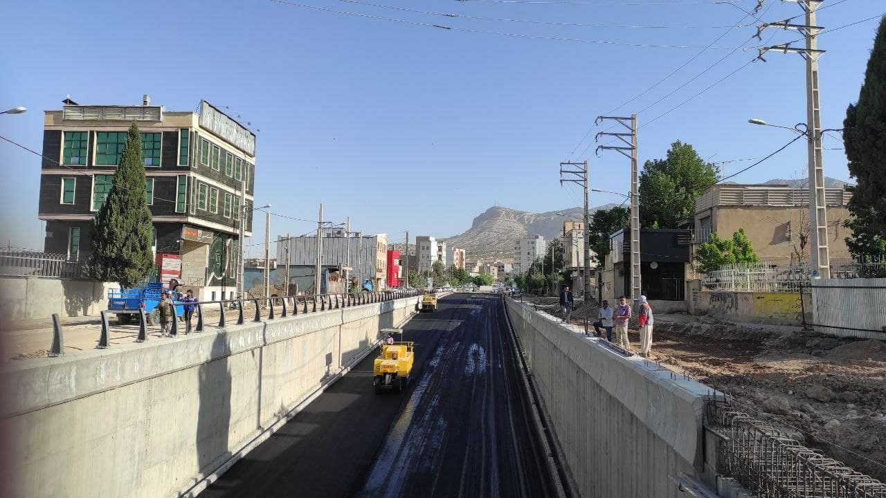بهره برداری از زیرگذر شهید کشوری ایلام در ماه جاری