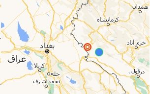 زلزله صالح آباد ایلام خسارت جانی  نداشت