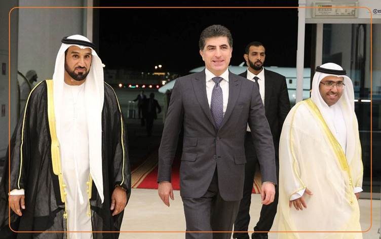 نچیروان بارزانی هفته آینده به امارات متحده عربی سفر می کند