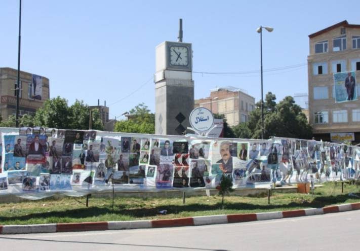 شور انتخابات در مهاباد