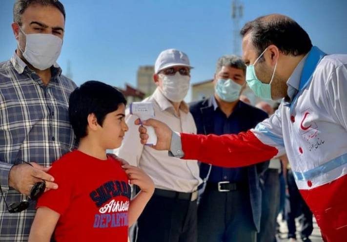 غربالگری رأی دهندگان در شعب اخذ رأی ارومیه