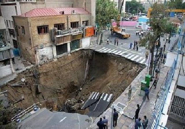فرونشست در برخی نقاط ایران یک تهدید تغییر اقلیمی است