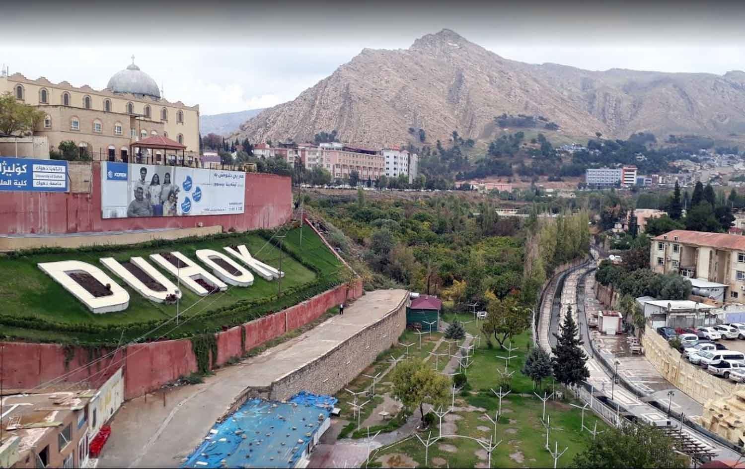 برپایی تظاهرات مردمی در استان دهوک اقلیم کردستان در اعتراض به کمبود برق