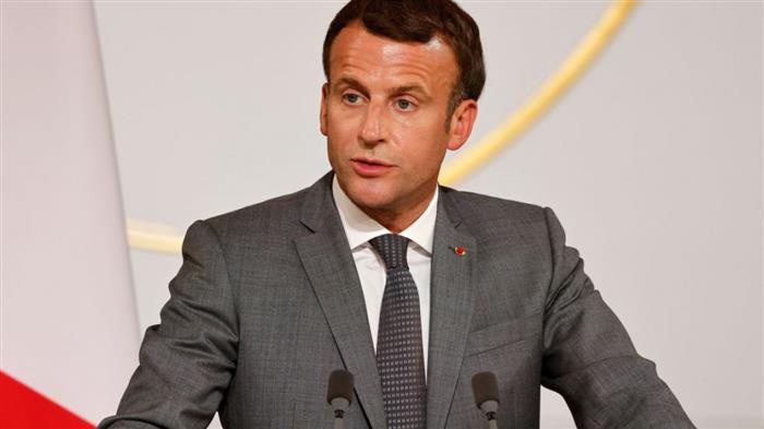 Syrian Kurdish delegation meets French president Emmaneul Macron in Paris