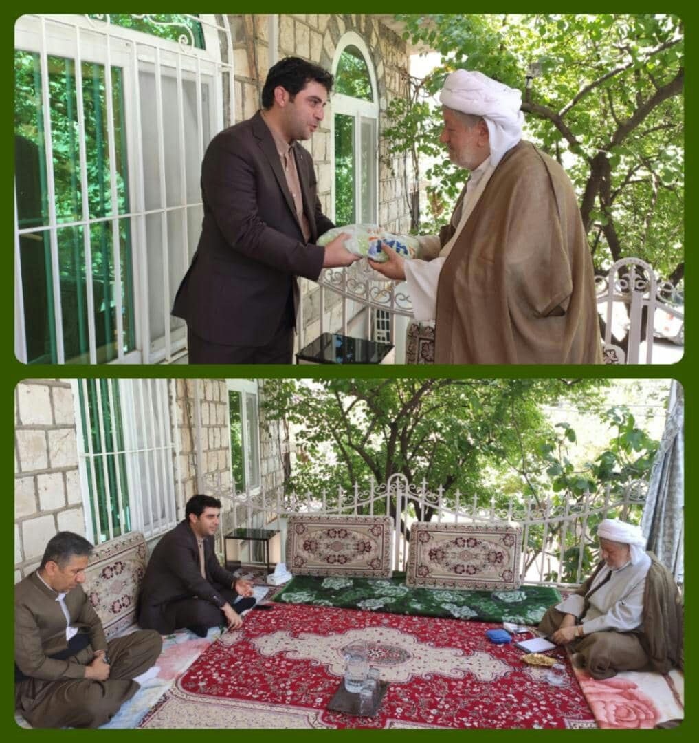 تقدیر ماموستا قادری از رئیس پایگاه جهانی اورامان