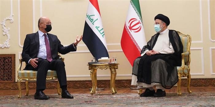 Barham Salih meets Iranian President Raisi in Tehran