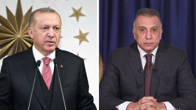 دعوت کاظمی از اردوغان برای نشست سران همسایگان عراق در بغداد